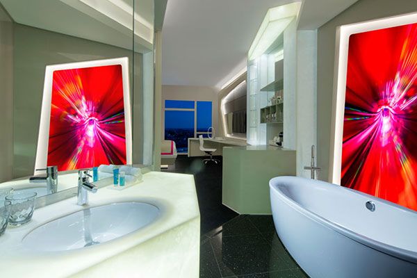 W Hotel - Dubai Bathroom