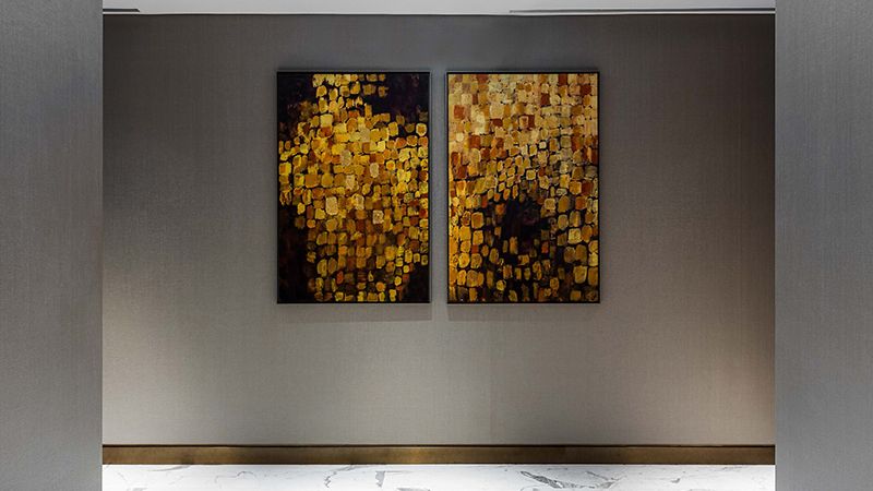 Burj al Arab Hotel Prayer Room Artworks, Dubai
